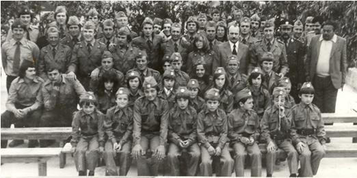 Skupinska slika članov ob ustanovitvi (1976)
